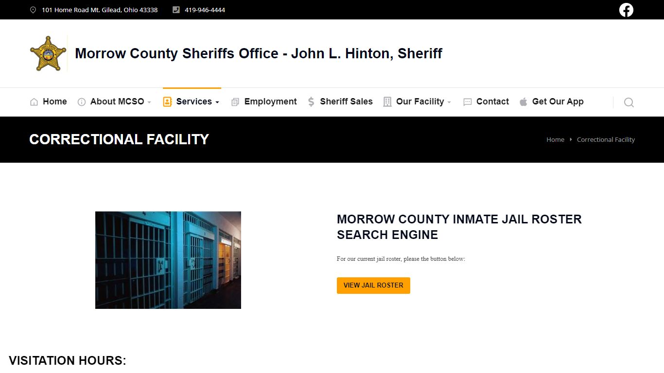 Correctional Facility - Morrow County Sheriff Office